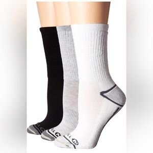 Merrell Unisex Adult Wool Everyday Hiking Crew Socks (3-pairs) NWT